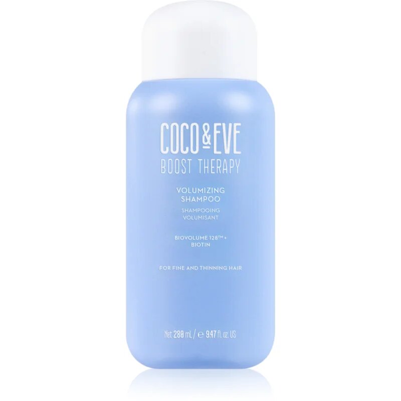 Coco & Eve Boost Therapy Volumising Shampoo sampon pentru volum pentru par fin 280 ml