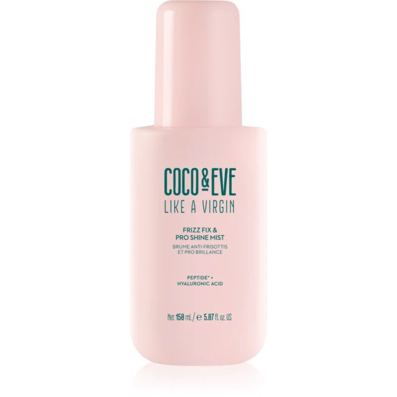 Coco & Eve Like A Virgin Frizz Fix & Pro Shine Mist spray anti-electrizare pentru un par stralucitor si catifelat 150 ml