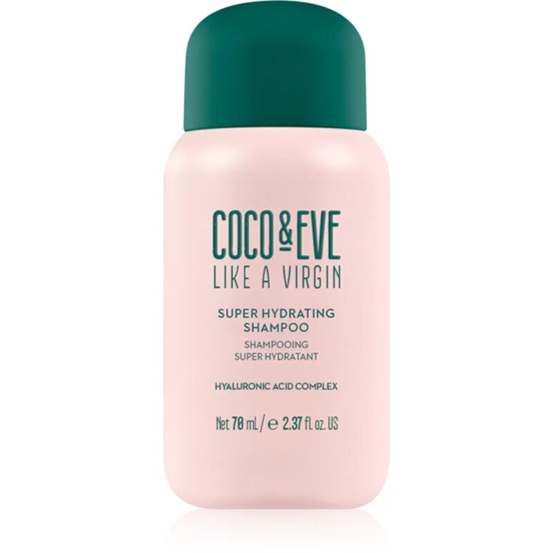 Coco & Eve Like A Virgin Super Hydrating Shampoo sampon hidratant pentru un par stralucitor si catifelat 70 ml
