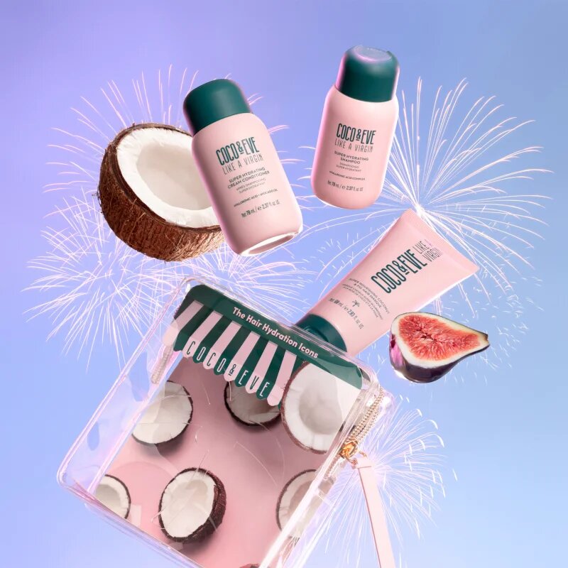 Coco & Eve The Hair Hydration Icons set de hidratare intensă pentru un par stralucitor si catifelat