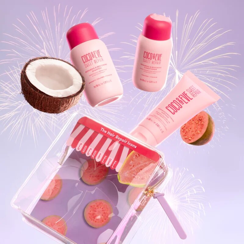 Coco & Eve The Hair Repair Icons set pentru par deteriorat si vopsit