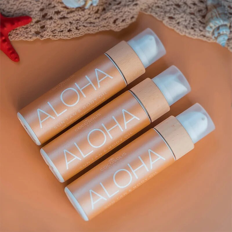 COCOSOLIS ALOHA ulei pentru îngrijire și bronzare fara factor de protectie cu parfum Coconut 110 ml
