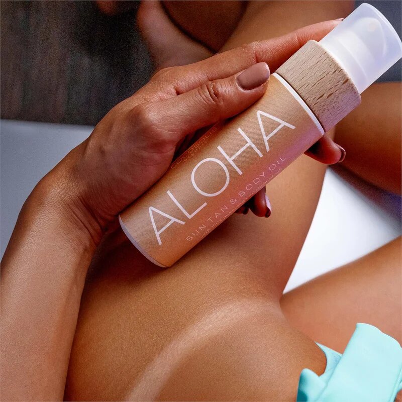 COCOSOLIS ALOHA ulei pentru îngrijire și bronzare fara factor de protectie cu parfum Coconut 110 ml
