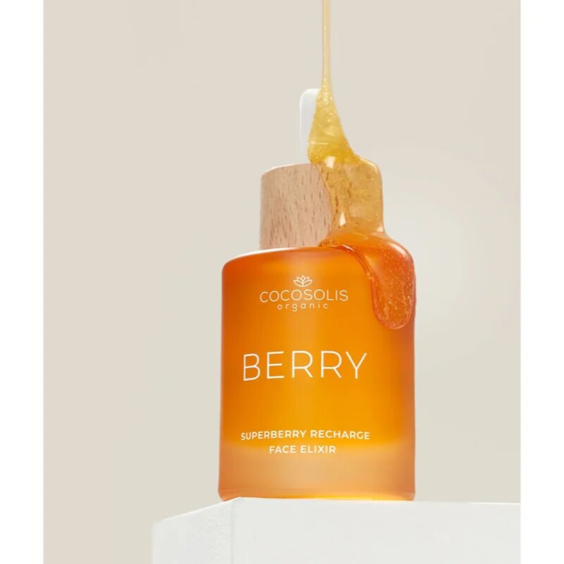 COCOSOLIS BERRY Superberry Recharge Face Elixir elixir ce revitalizeaza pielea 50 ml