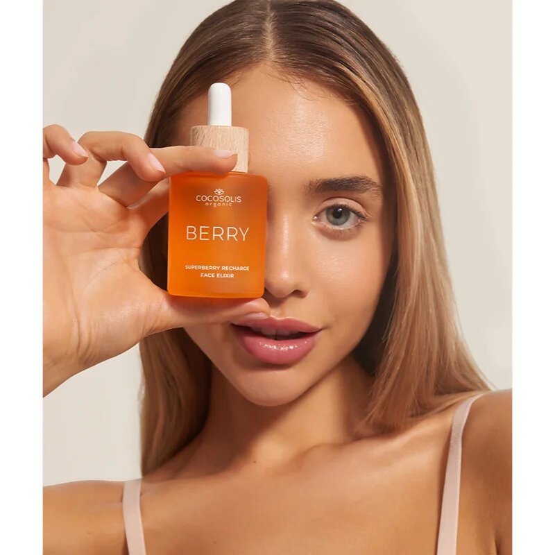 COCOSOLIS BERRY Superberry Recharge Face Elixir elixir ce revitalizeaza pielea 50 ml