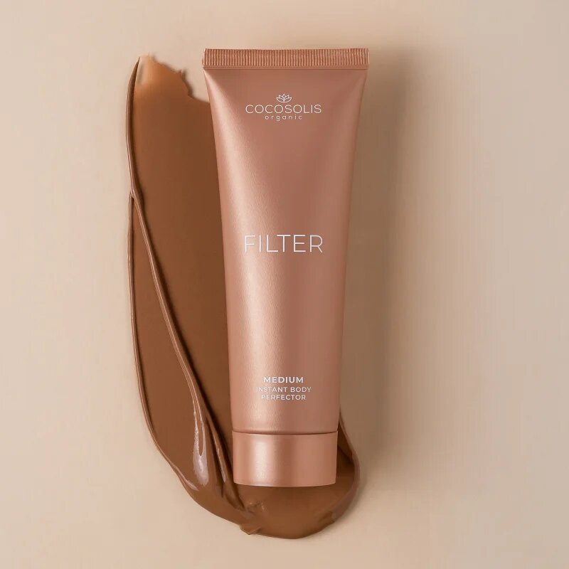 COCOSOLIS FILTER Instant Body Perfector make up pentru corp culoare Medium 100 ml