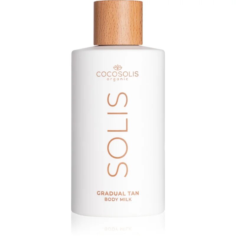 COCOSOLIS SOLIS Gradual Tan Body Milk lotiune autobronzanta pentru bronzare graduala cu parfum Caramel Latte 200 ml