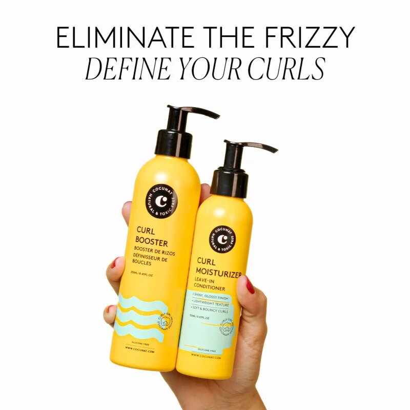 Cocunat Curly Method by set pentru par ondulat si cret