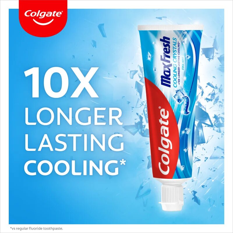 Colgate Max Fresh Cooling Crystals pasta de dinti pentru albire 75 ml