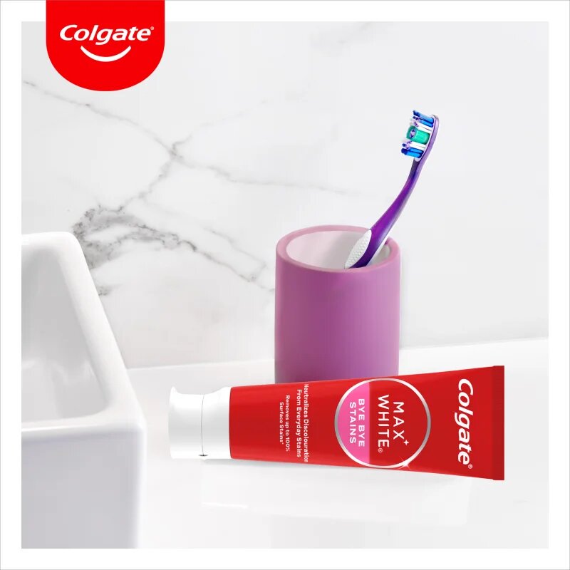Colgate Max White Bye Bye Stains pastă de dinți 75 ml