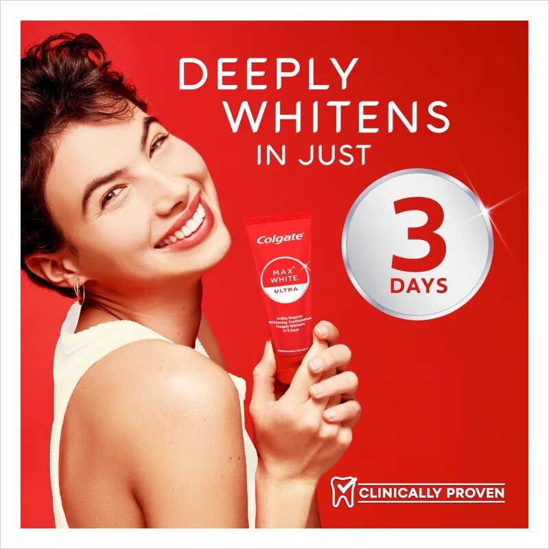 Colgate Max White Ultra Freshness Pearls pasta de dinti cu efect innalbitor 50 ml