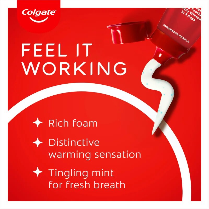 Colgate Max White Ultra Freshness Pearls pasta de dinti cu efect innalbitor 50 ml