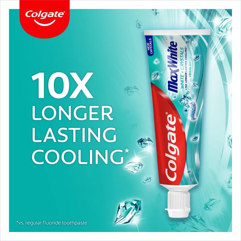 Colgate Max White White Crystals pasta de dinti pentru albire 75 ml