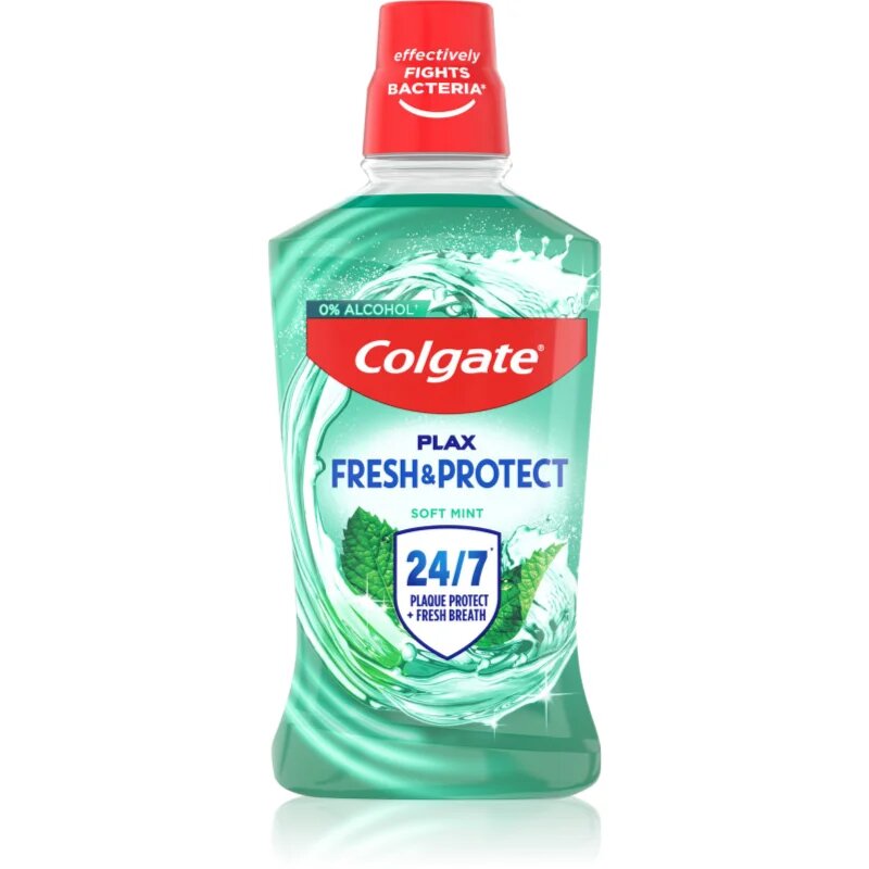 Colgate Plax Soft Mint apa de gura antiplaca 500 ml