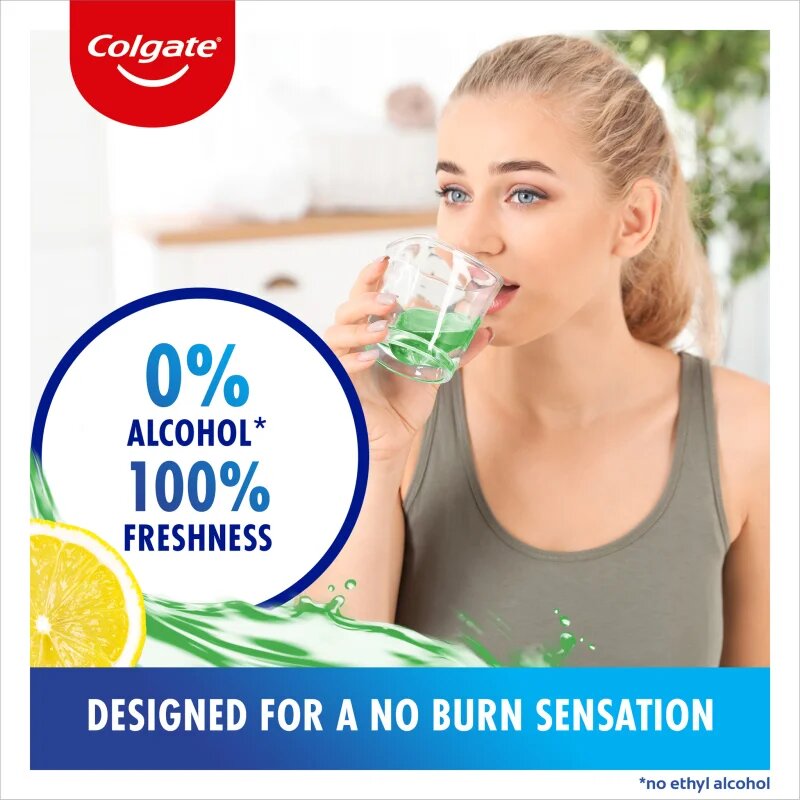 Colgate Plax Tea & Lemon apa de gura antiplaca 500 ml