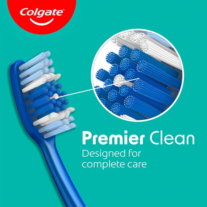 Colgate Premier Clean perie de dinti mediu 1 buc