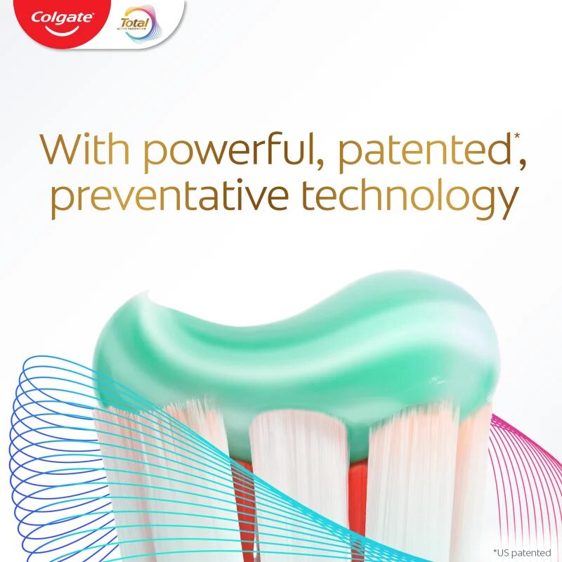 Colgate Total Active Fresh Mint pastă de dinți pentru o respirație proaspătă 75 ml