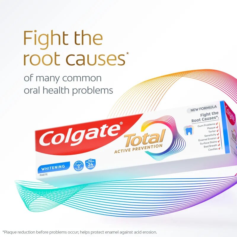 Colgate Total Active Prevention Whitening pasta de dinti pentru albire 75 ml