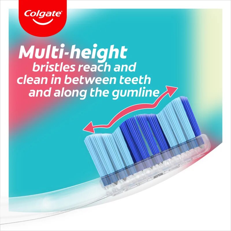 Colgate Twister Design Edition perie de dinti 4 buc