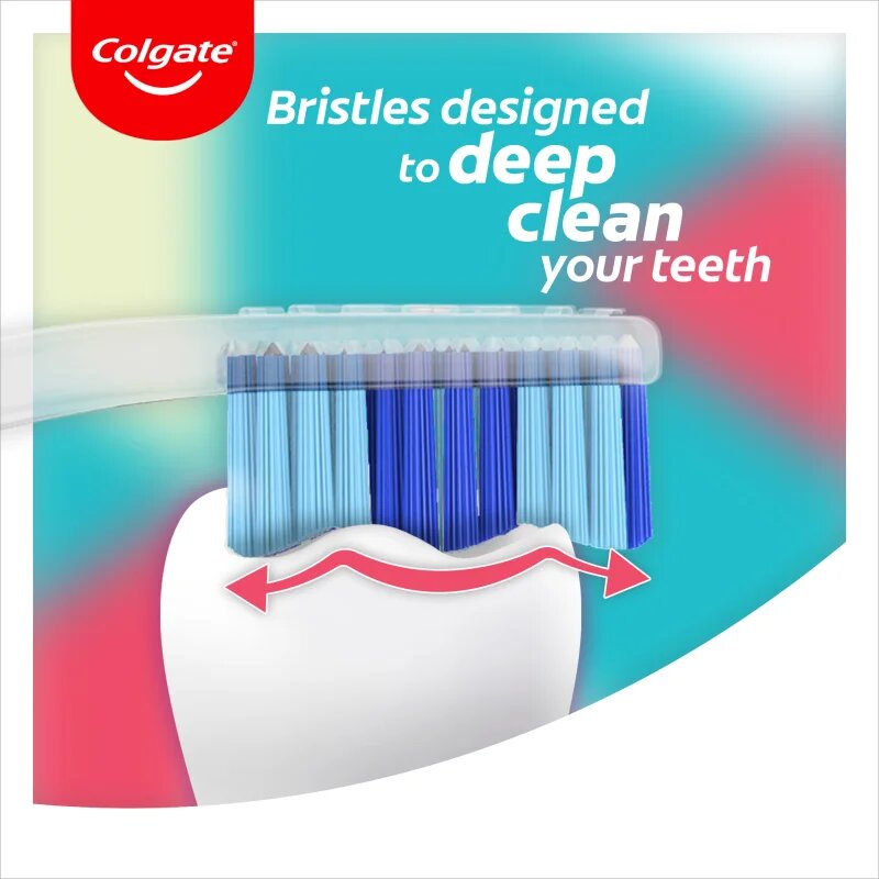 Colgate Twister Design Edition perie de dinti 4 buc