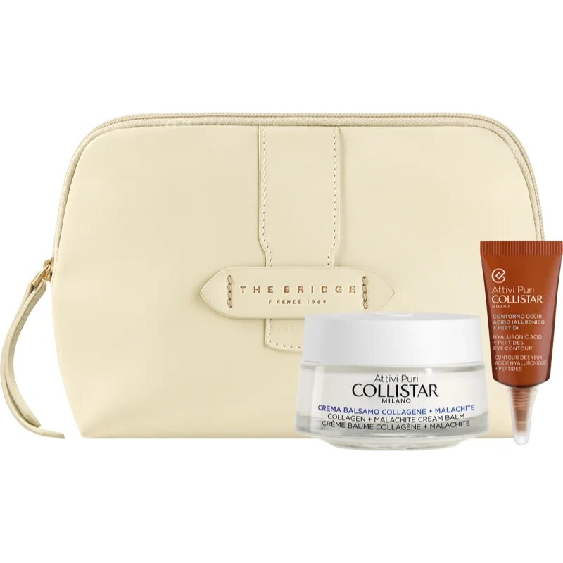 Collistar Attivi Puri Collagen + Malachite Conditioning Cream Gift Set set cadou pentru regenerarea și hrănirea tenului