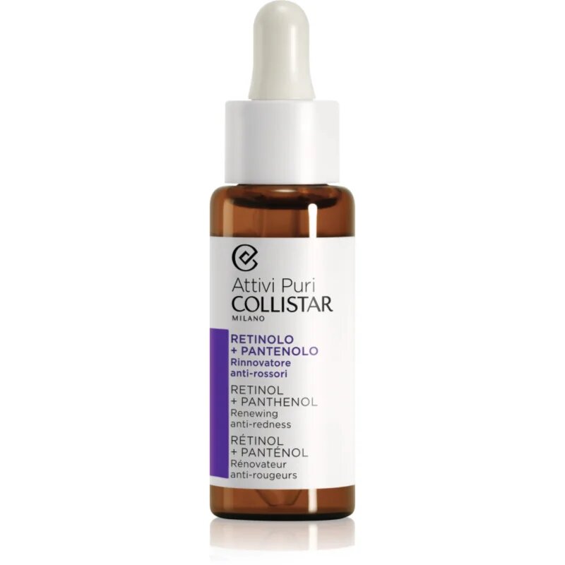 Collistar Attivi Puri Retinol + Phloretin ser antirid cu retinol cu Panthenol 30 ml