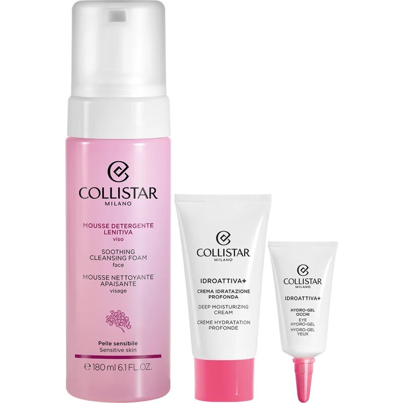 Collistar Cleansing Mousse Face Gift Set set cadou pentru un ten curat și sănătos