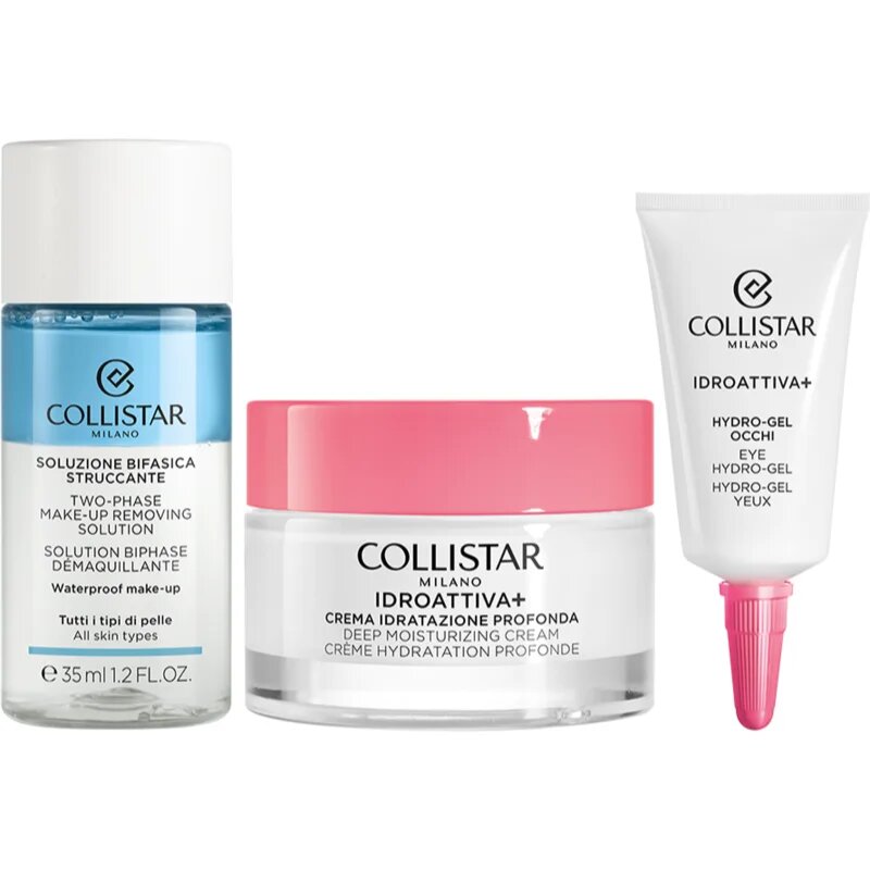 Collistar Deep Moisturizing Cream Travel Kit set cadou cu efect de hidratare