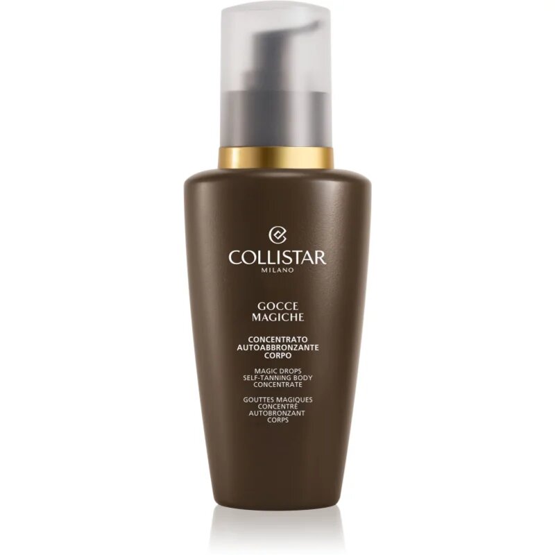 Collistar Magic Drops Body-Legs Self-Tanning Concentrate emulsie autobronzanta pentru corp si picioare. 125 ml