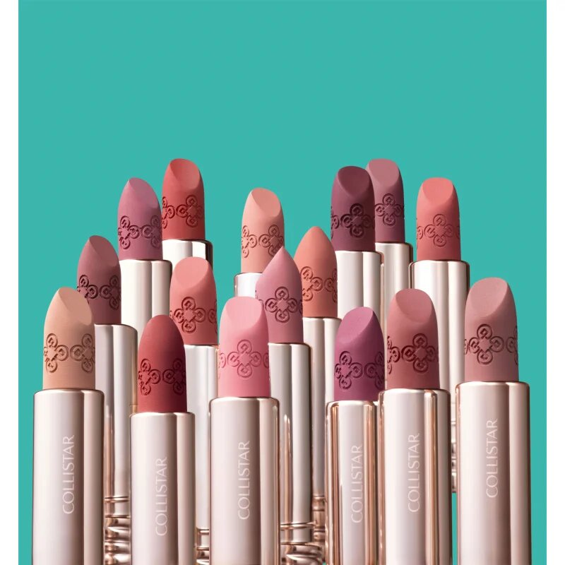 Collistar Puro Gioiello Velvet Lipstick ruj satinat reincarcabil culoare Rubellite 165 3.1 g