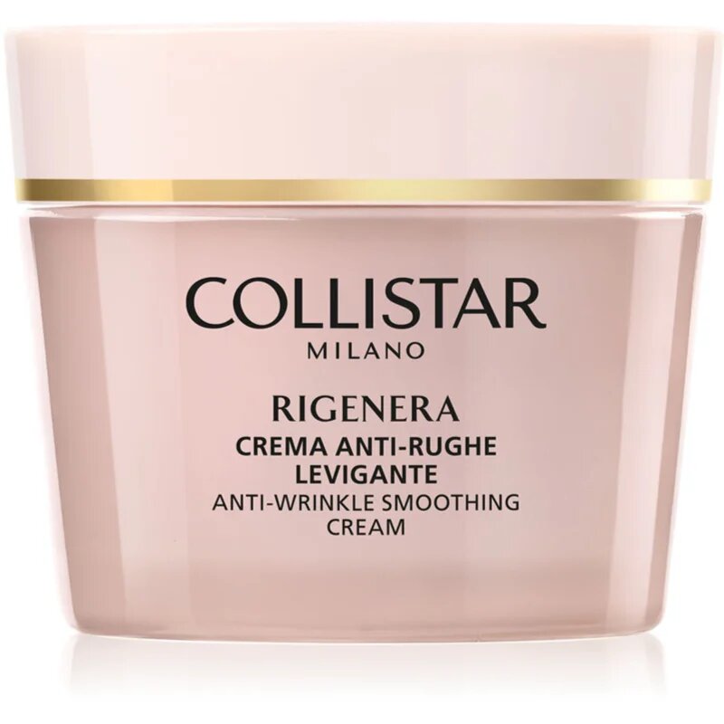 Collistar Rigenera Smoothing Anti-Wrinkle Cream Face And Neck crema lifting de zi si de noapte 50 ml