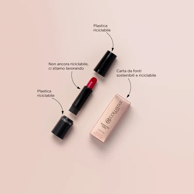 Collistar Rossetto Lipstick Refill ruj cu persistenta indelungata rezervă culoare 110 BACIO 3.5 ml