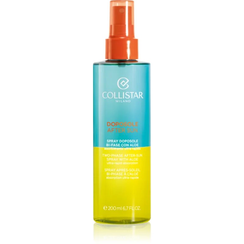 Collistar Special Perfect Tan Two-Phase After Sun Spray with Aloe ulei pentru corp dupa expunerea la soare 200 ml