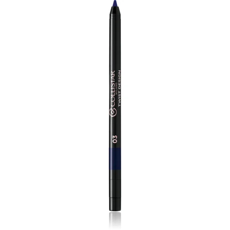 Collistar Twist Design Eye Pencil gel pentru linia ochilor culoare 03 - Blu Oltremare 0.54 g