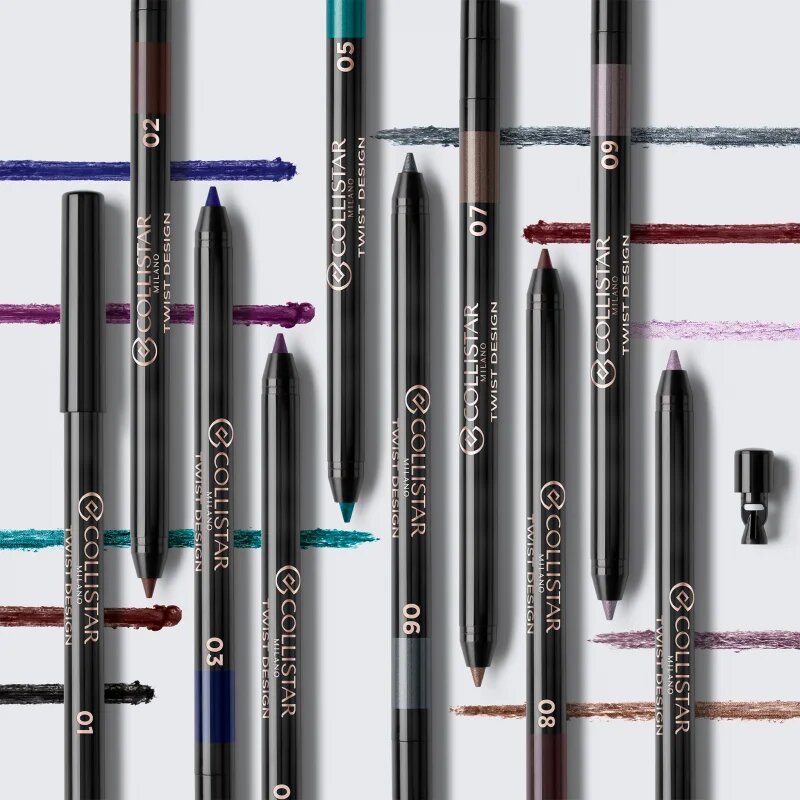 Collistar Twist Design Eye Pencil gel pentru linia ochilor culoare 07 - Fumè Dorato 0.54 g