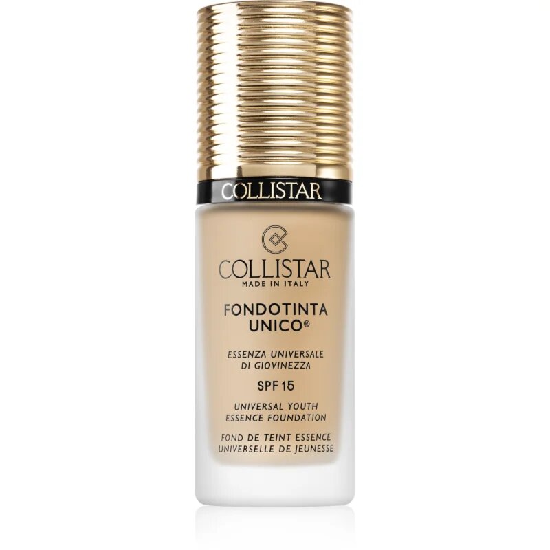 Collistar Unico® Foundation machiaj pentru reintinerire SPF 15 culoare 1N Ivory 30 ml