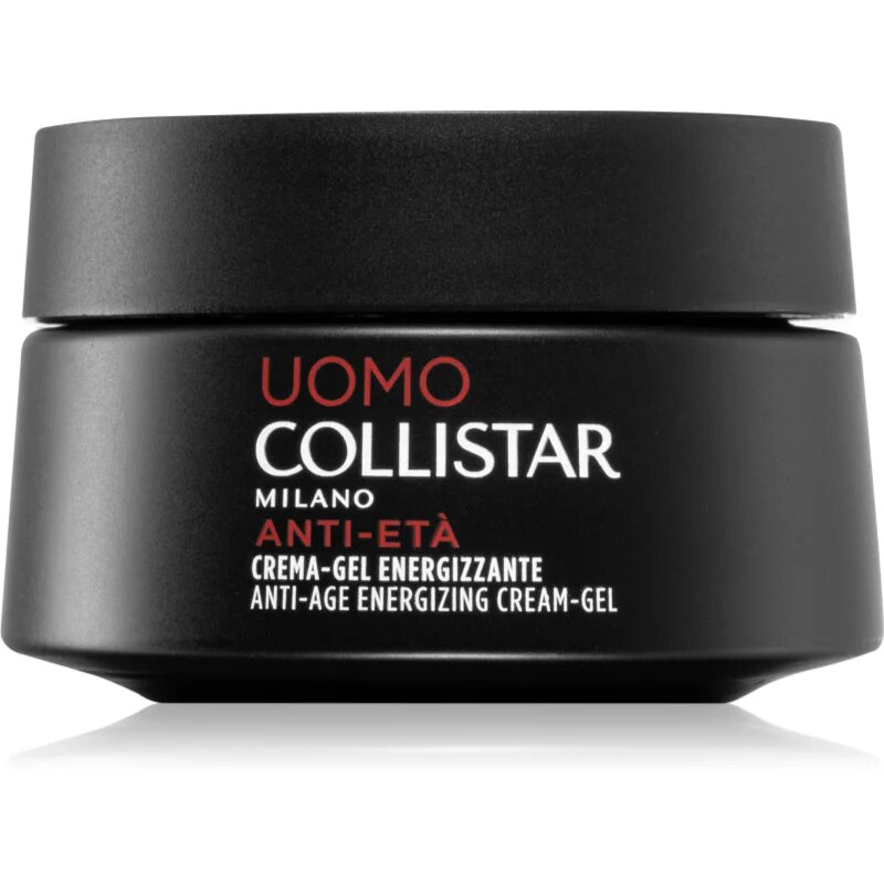 Collistar Uomo Anti-Age Energizing Cream-Gel cremă-gel hidratant cu efect de strălucire 50 ml