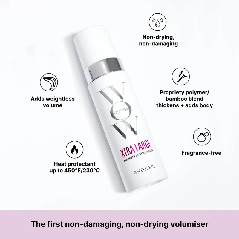Color WOW Xtra Large Bombshell Volumizer spumă de styling pentru păr cu volum 50 ml