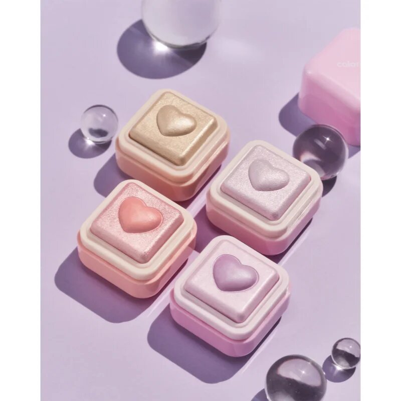 Colorgram Milk Bling Heartlighter iluminator pentru look perfect culoare 05 Spring Pink Blossom 2.2 g