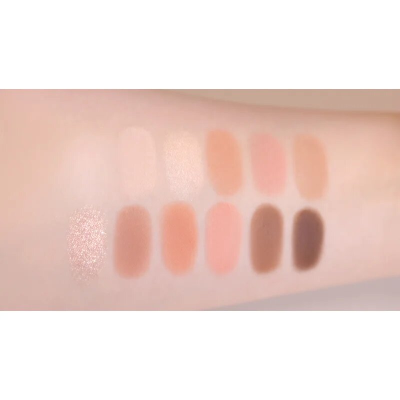 Colorgram Pin Point Eyeshadow Palette paletă cu farduri de ochi pentru look perfect culoare 01 Peach+Coral 9.9 g
