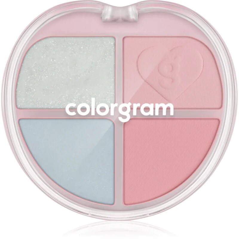 Colorgram Tintin Dory Eyeshadow Palette paletă cu farduri de ochi și iluminator culoare 05 Fairy Dory 4 g