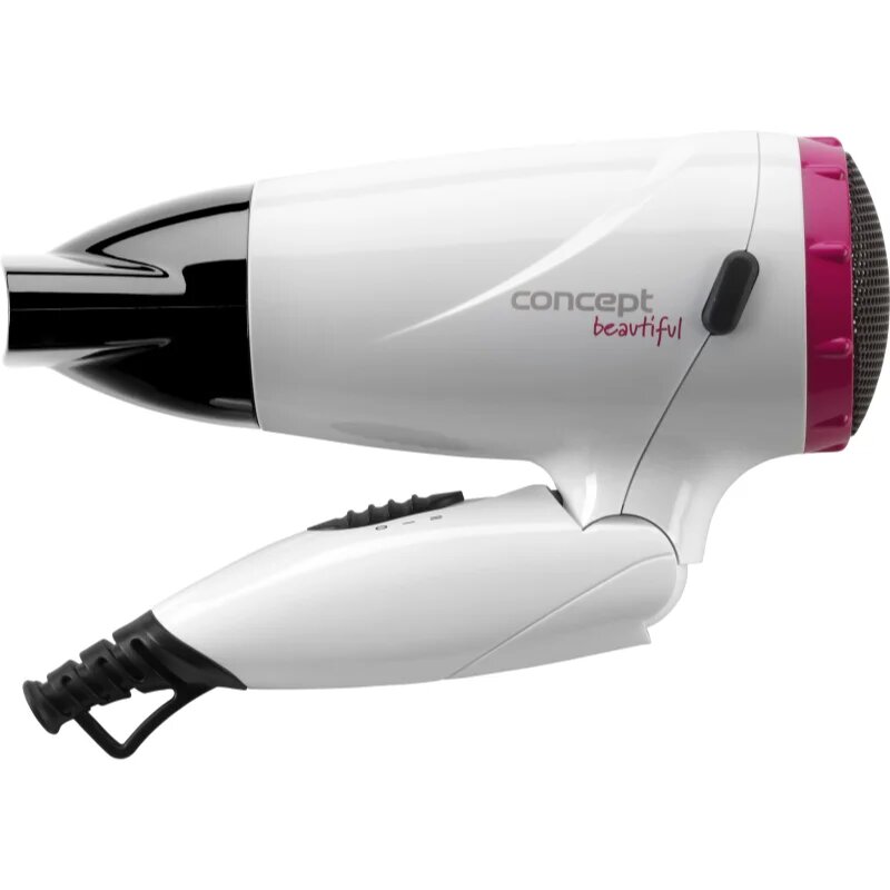 Concept Beautiful uscator de par White + Pink 1 buc