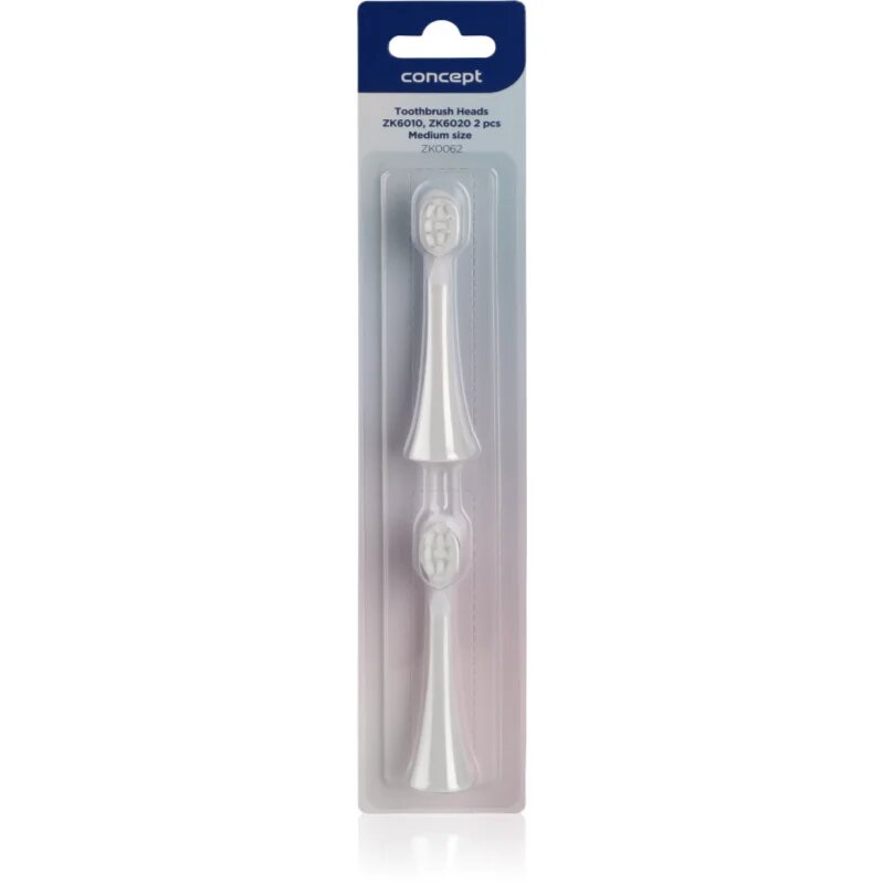 Concept Kido Smile ZK0062 capete de schimb pentru periuta de dinti Medium for ZK6010 ZK6020 2 buc