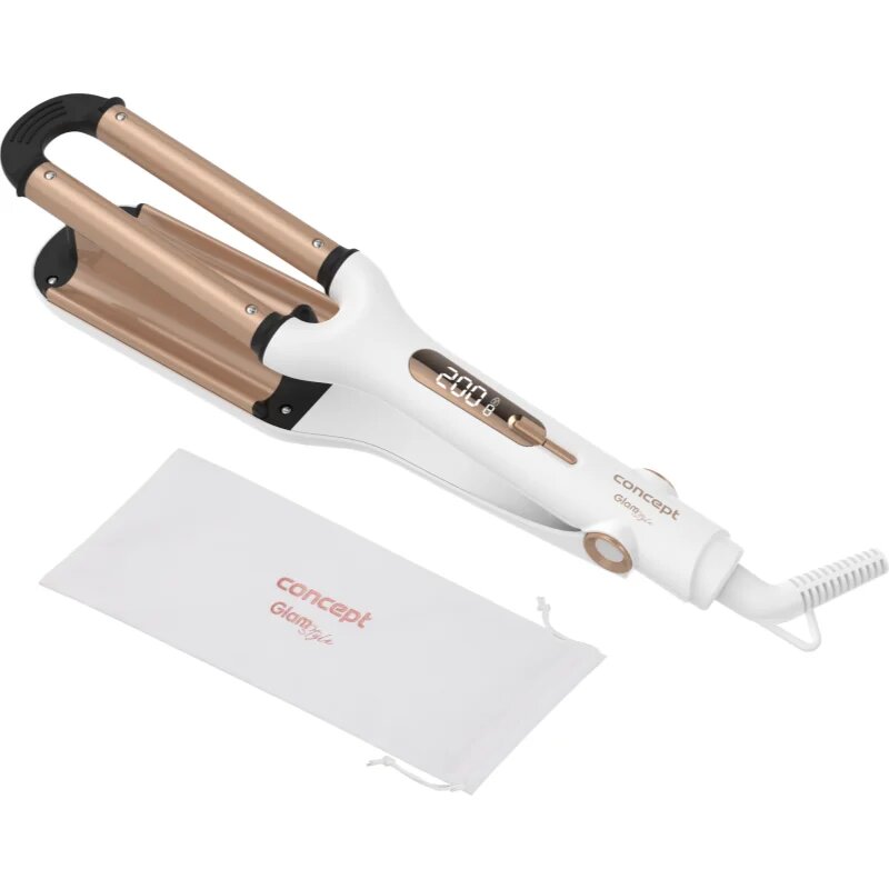 Concept KT2140 ondulator triplu pentru păr 1 buc