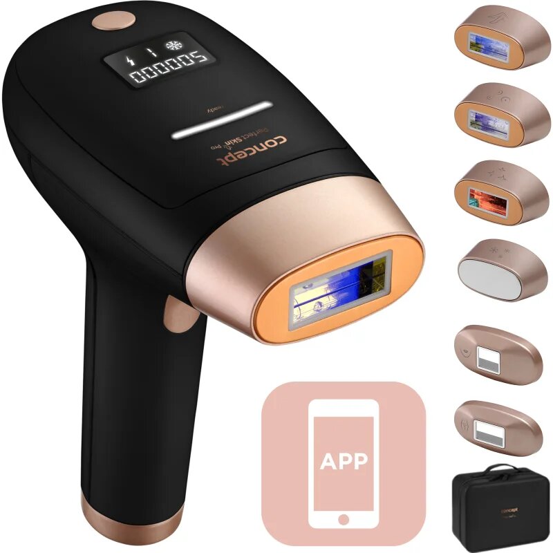 Concept Perfect Skin Pro Anti-Age IL5020 epilator IPL pentru corp față zona inghinală și axile 1 buc