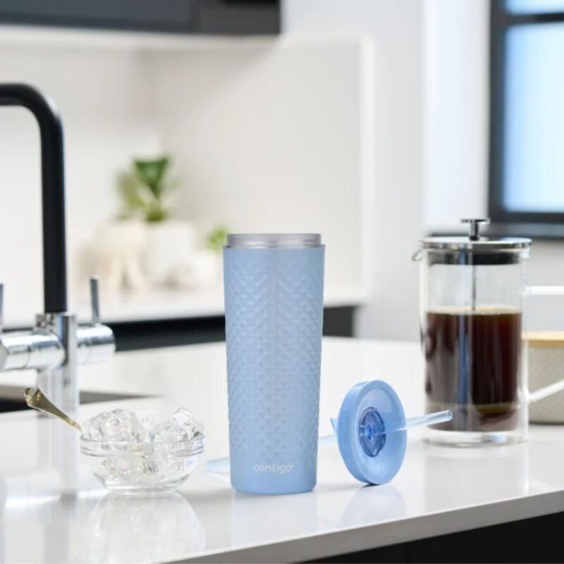 Contigo Autoclose Tumbler ceasca pentru călătorii culoare Glacier Blue 590 ml