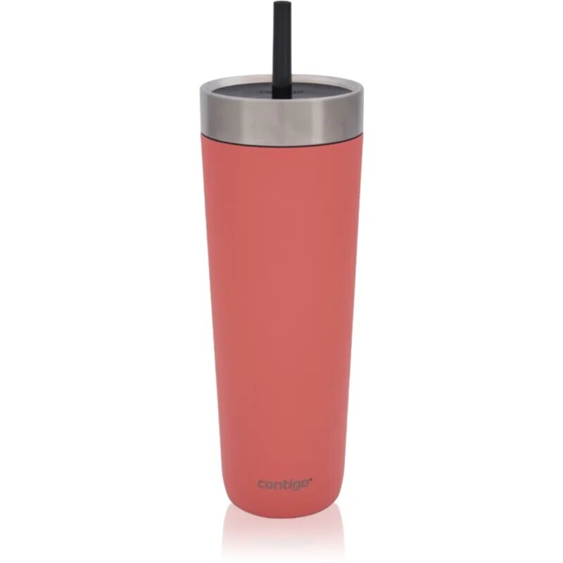 Contigo Luxe Spillproof Tumbler cană termoizolantă culoare Coral 720 ml