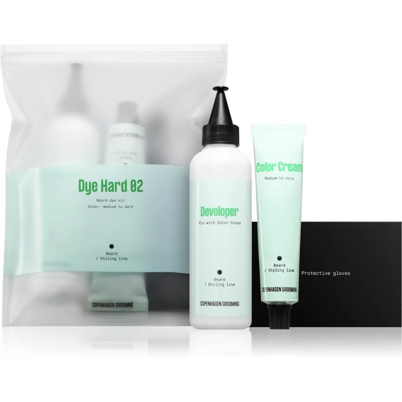 Copenhagen Grooming Dye Hard vopsea pentru barbă 02 1 buc