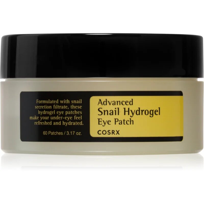 Advanced Snail Hydrogel Eye Patch masca hidrogel pentru ochi pentru luminozitate si hidratare 60 buc