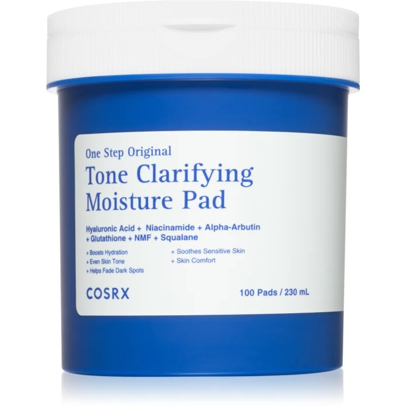 Cosrx One Step Original Tone Clarifying Moisture Pad dischete de tonifiere cu efect de hidratare 100 buc